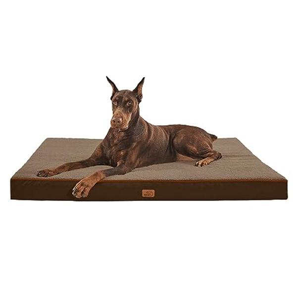 Multipet Lamb Chop Dog Bed - Ultra Plush Polyester Pet Bed w/ Removable Soft Foam & Non-Skid Bottom - Gentle Machine Washable Dog Bed - Durable Dog Bed for All Dogs (27", White)