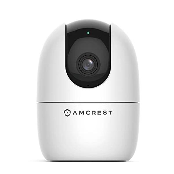 Amcrest 1080P WiFi Camera Indoor, Nanny Cam, Dog Camera, Sound & Baby Monitor, Human & Pet Detection, Motion-Tracking, w/ 2-Way Audio, Phone App, Pan/Tilt Wireless IP Camera, Night