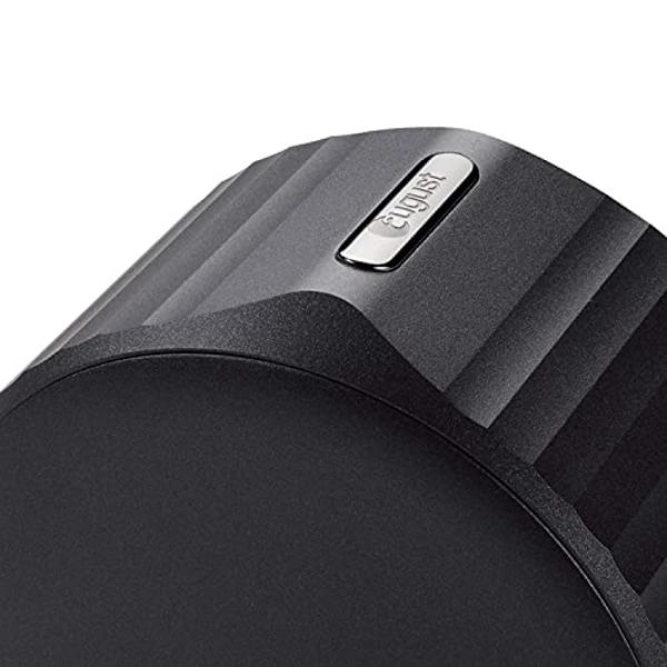 August Home, Matte Black Wi-Fi Connected Smart Keyless Entry Door Lock (4th Generation), Electronic Door Lock Fits Your Existing Deadbolt in Minutes, ‎AUG-SL05-M01-G01