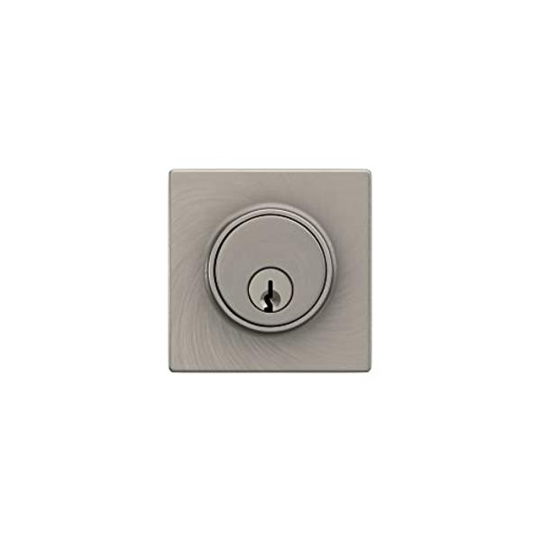 Kwikset SmartCode 260 Keyless Entry Electronic Keypad Deadbolt Door Lock with Auto-Lock, Custom User Codes, Advanced Security in Satin Nickel Traditional