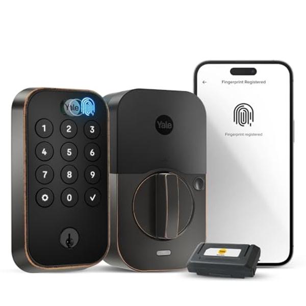 Kwikset Powerbolt 250 10-Button Keypad Satin Nickel Transitional Electronic Deadbolt Door Lock, Featuring Convenient keyless Entry, Customizable User Codes and auto Locking