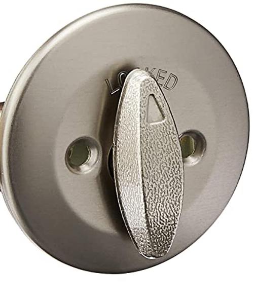Schlage B60 N 619 Deadbolt, Keyed 1 Side, Highest Residential Security, Satin Nickel