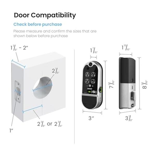 Kwikset SmartCode 916 Z-Wave Smart Lock, Keyless Entry Ring Compatible Door Lock, Touchscreen Electronic Deadbolt, SmartKey Re-Key Security, Smart Hub Required, Traditional Satin N