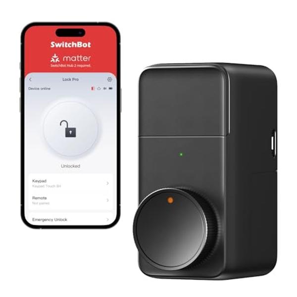 Devo G3 Door Lock for Front Door, 6 in 1 Fingerprint Keyless Entry Door Lock with Doorbell, Built-in Wi-Fi Smart Lock Deadbolt with App Remote Control, Easy Install No Hub, IP54 Wa