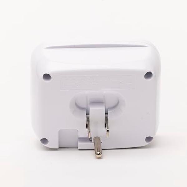 Cruise Approved Power Strip Foldable, Non Surge Protector Travel Power Strip, 2 USB-C, 2 USB, 3 AC Outlet Plugs - Cruise Essentials for Carnival, Celebrity, Princess & Major Lines 