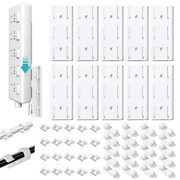 NTONPOWER Surge Protector Power Strip with 6 Outlets 4 USB Charging Station(2 USB C Port), 5 Ft Flat Plug Extension Cord, Outlet Extender for Indoor, Home, Office Supplies, Dorm Ro