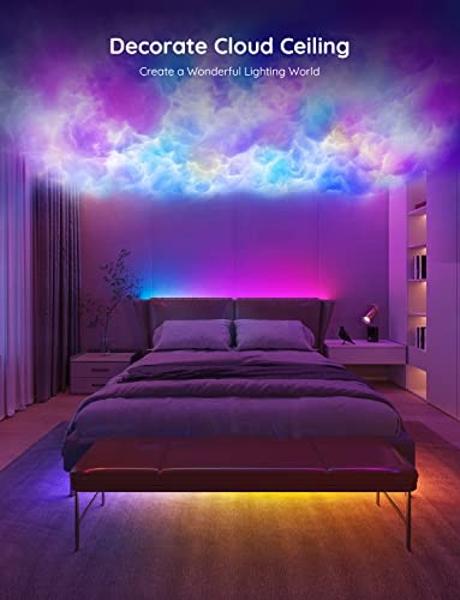 Flat Extension Cord 15 ft, NTONPOWER Ultra Thin Flat Extension Cord Under Carpet, Rug, Door, Wall Mount Power Strip Flat Plug with 4 Outlets 2 USB, Overload Protection for Home Off