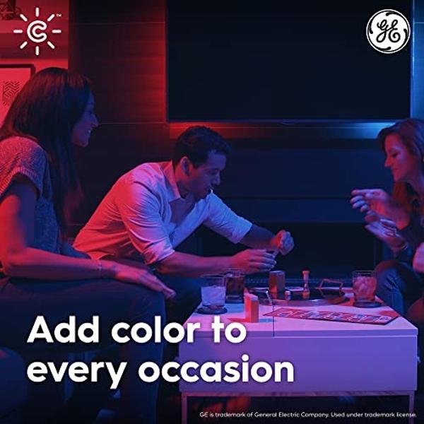Cync GE Smart LED Strip Light, Color Changing Room Decor LED Light Strip, Works with Alexa and Google Home, Matter Compatible, LED Lights for Bedroom, Millions of Colors and White 