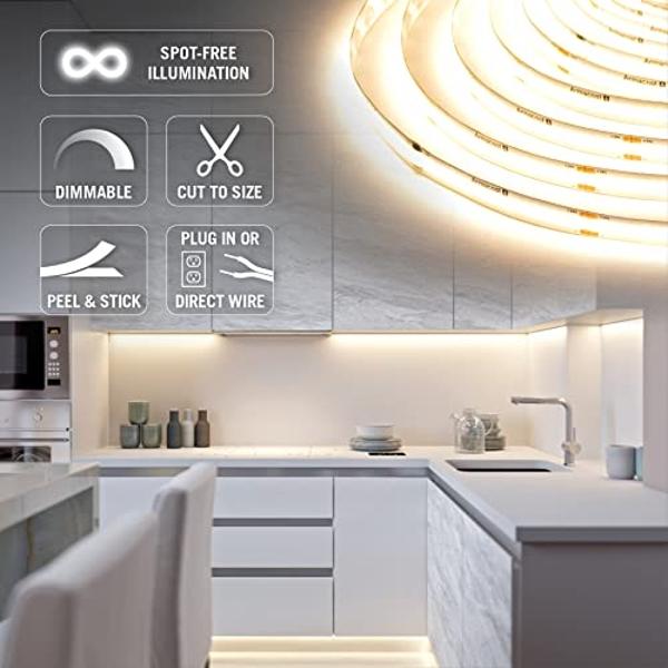 Govee RGBIC Strip Light 2 Pro with Matter, 32.8ft Wi-Fi LED Lights for Bedroom, Cabinet, Party, TV and Gaming Desk, Smart Led Strip Lights Compatible with Alexa and Google Assistan