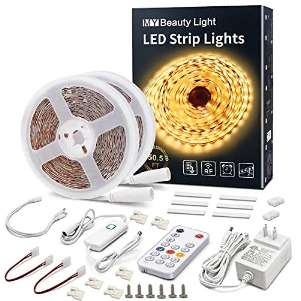 Govee RGBIC Strip Light 2 Pro with Matter, 16.4ft Smart LED Strip Lights Work with Alexa and Google Assistant, DIY Color Changing Light Strip, LED Lights for Bedroom, Cabinet, Part