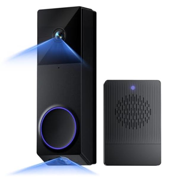 Google Nest Doorbell - (Wired, 2nd Gen) - Wired Video Doorbell Camera - Doorbell Security Camera - Linen