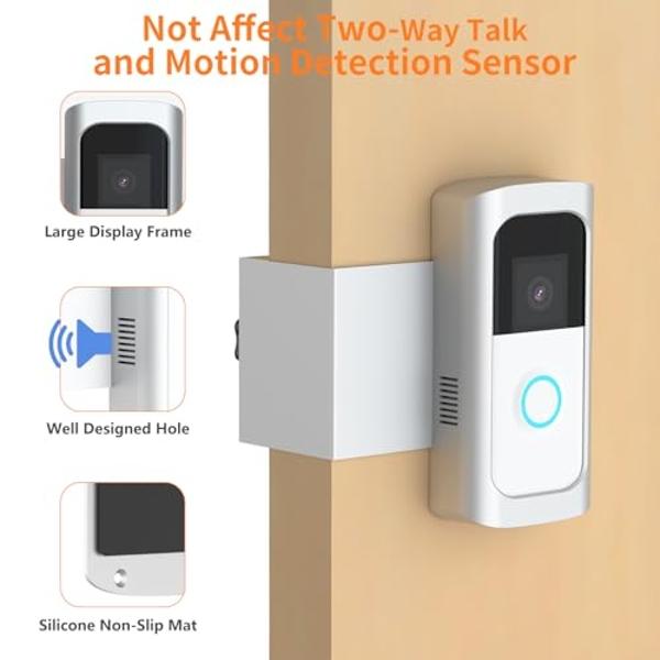 eufy Security Video Doorbell E340 (Battery Powered), Dual Cameras with Delivery Guard, 2K Full HD and Color Night Vision, HomeBase S380 Compatible, No Monthly Fee