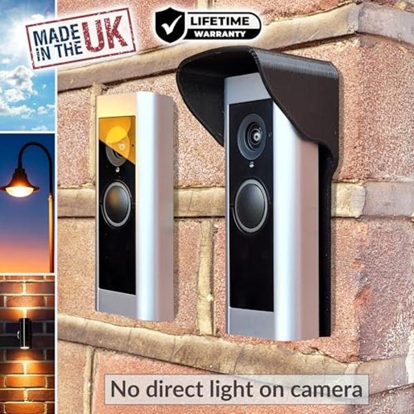 Arlo Essential Wireless Video Doorbell Security Camera & Chime, 1080p HD, 2-Way Audio, Smart Package & Motion Detection, Loud Siren, Night Vision, with Free Trial of Arlo Secure, A