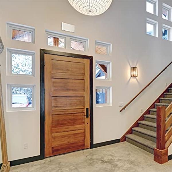 Newhouse Hardware Two Note Wired Door Bell Chime Kit w/Transformer & Surface Mount Lighted Push Button, 16VAC/10 VA, White