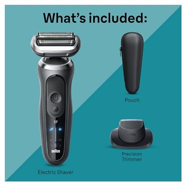 Electric Shaver for Women, Women Shaving & Grooming Sets, with 3 Guard and Replaceable Ceramic Blade Heads, LADYSPOT™ Pubic Hair Trimmer Bikini Trimmer Grooming Kit Sets-(Pink)