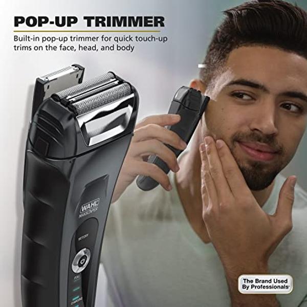 Braun Electric Razor for Men, Series 9 Pro 9465cc Wet & Dry Electric Foil Shaver with ProLift Beard Trimmer, Cleaning & Charging SmartCare Center, Head Shavers for Bald Men, Noble 