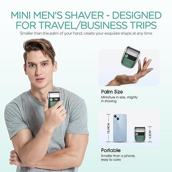 Braun Series 6 6040cs Electric Shaver with Charging Stand, Precision Trimmer, Wet & Dry, Rechargeable, Cordless Foil Shaver, Blue