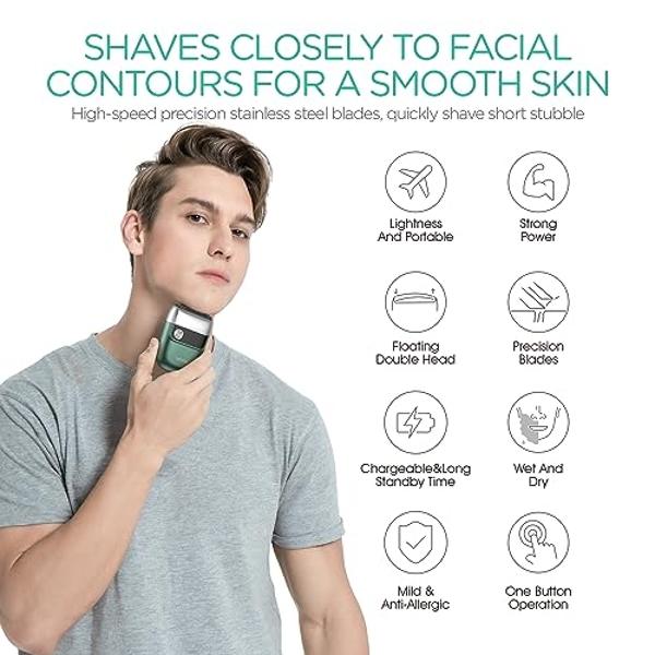 Braun Electric Shaver for Men, Series 7 7177cc, Wet & Dry Shave, Turbo & Gentle Shaving Modes, Waterproof Foil Shaver, Space Grey