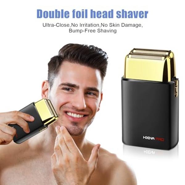 Brio Beardscape V1 Beard Trimmer for Men Professional with Low Friction Ceramic Blade, Cordless Professional Hair Trimmer for Barbers with 4 Hrs of Long Battery Timing, Ideal for B