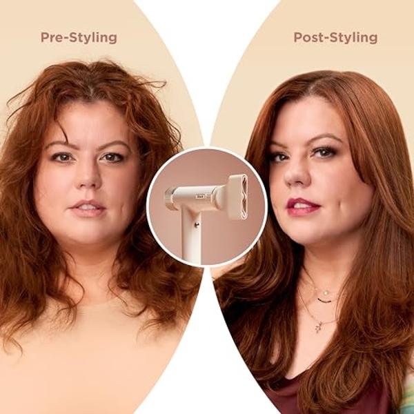REVLON Turbo Hair Dryer with Advanced Ionic Technology, Ceramic Coating | Turbo Heat and Cold Shot Features, 1875 Watts for Fast Drying and Shine (Silver)