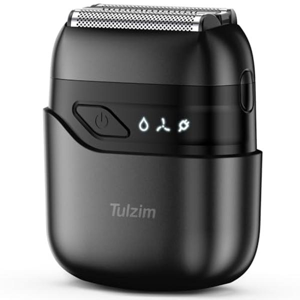 KEMEI Professional Hair Trimmer for Men Cordless, Foil Shaver with Replacement Heads & Nets, Zero Gapped Hair Clippers with T Blade, Electric Head Shavers for Bald Men, KM 2299, KM