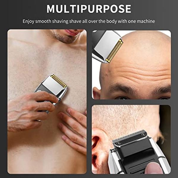 Foil Shaver Foil shavers for Men Electric Shaver Head Shavers for Bald Men Waterproof Trimmer Electric Razor for Head Face Barber Men's Shaving Machine Cordless Portable Rechargeab