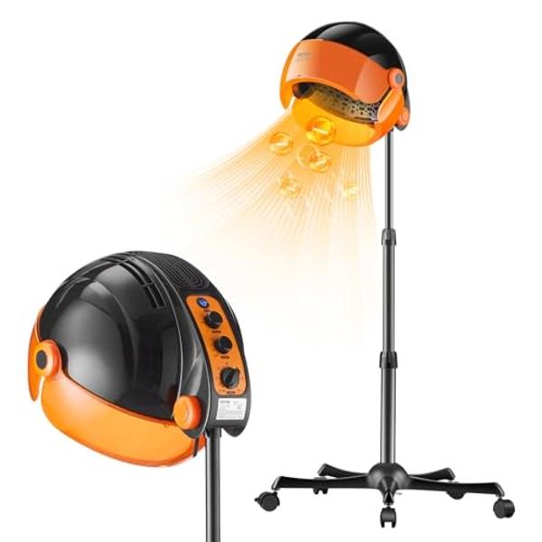 INFINITIPRO BY CONAIR Hair Dryer, 1875W Salon Performance AC Motor Hair Dryer, Conair Blow Dryer, Orange