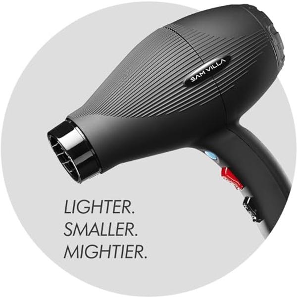 RED by Kiss Titanium 2300 Detangler Dryer 4X Faster Straightening 3 Bonus Titanium Detangler Pik Included (Hair Dryer)