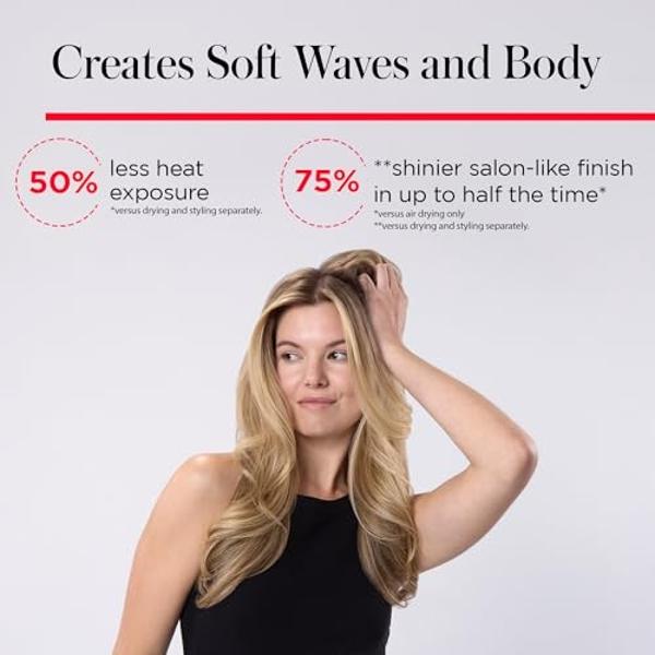 Red by Kiss Flexi Rods - Heatless Hair Curler for 90S Glamorous Bouncy Curls Beach Waves, No Slips, Sleep Styler(7" Length, 1/2" Diameter)