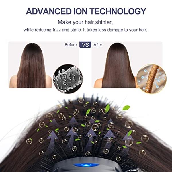 L'ANGE HAIR Ondulé Ceramic Curling Wand | Professional Hot Tools Curling Iron 1.25 Inch | Salon Hair Styling Wands for Beach Waves | Best Hair Curler Wand for Frizz-Free, Lasting C