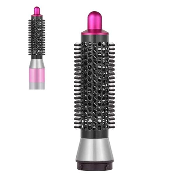 APOKE Dual Voltage Hair Dryer Brush with UK Plug Blow Dryer Brush for European Travel 110V-120V/220V-240V One Step Hot Air Brush and Styler Volumizer with Negative Ion Anti-frizz (