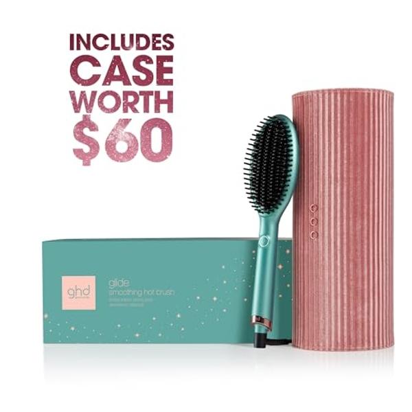 ghd Smoothing Hot Brush Gift Set in Alluring Jade