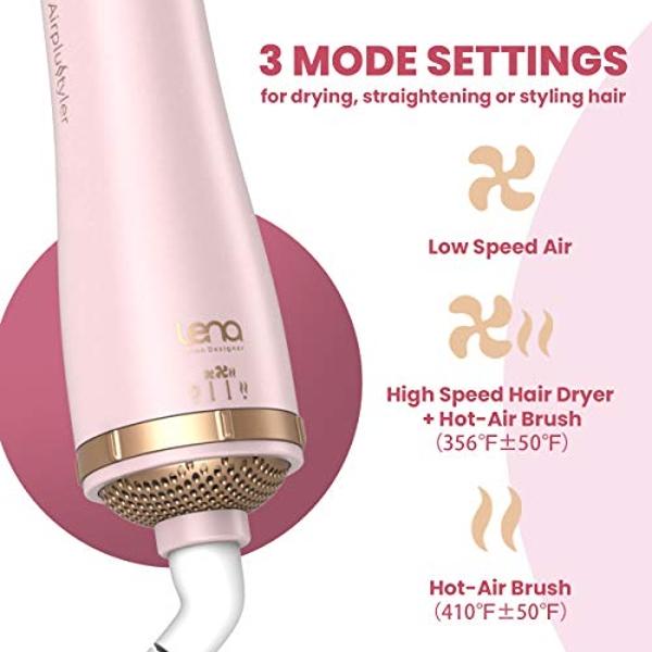 Hair Curling Barrel Volumizing Brush Attachments with Adaptor for Dyson Hair Dryer Converting to Hair Styler, for Dyson for Airwrap Styler