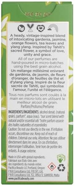 Pacifica Silver Moon Vanilla Almond Spice Perfume – Warm Gourmand Clean Fragrance for Women, 2 fl oz (Vegan & Cruelty-Free)