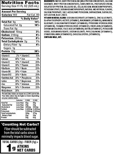 Atkins Gluten Free Protein-Rich Shake, Strawberry, 4 Count