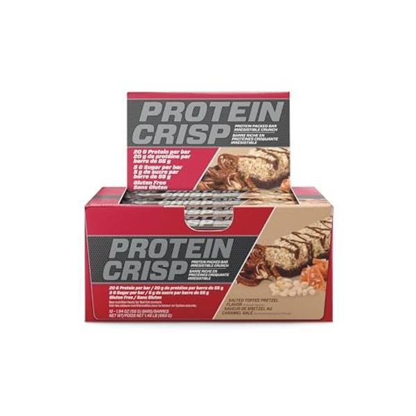 ONE Protein Bars, Smores, Gluten Free with 20g Protein and 1g Sugar, Pantry Staples, 2.12 oz (12 Count), Packaging May Vary