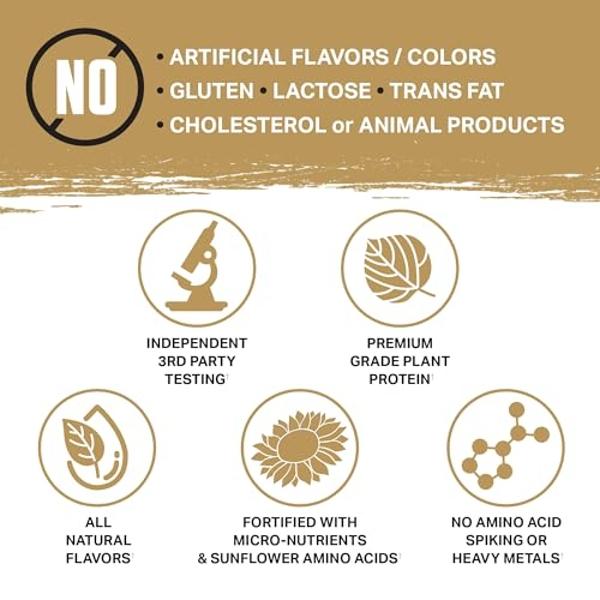 Ambrosia Planta - Premium Organic Plant-Based Protein | Vegan & Keto Friendly | Candy Bar