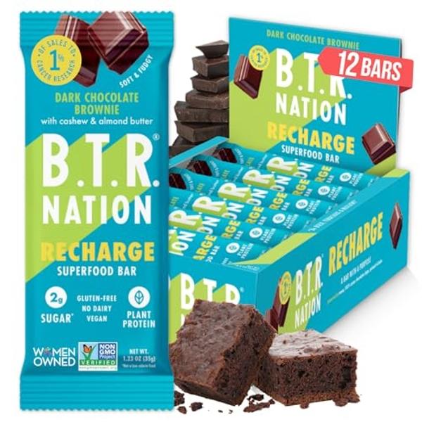 Rise Pea Protein Bar - Chocolately Coconut | Breakfast Bar & Protein Snack 15g Protein Just 5 Whole Food Ingredients Non-GMO Gluten-Free Soy Free