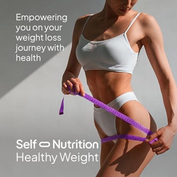SELF NUTRITION Healthy Weight Loss Supplement for Women, Vegan, Appetite and Craving Control, Fat Burner, Metaboilism Booster, Weight Loss Supplement, Metabolism and Mood Booster -