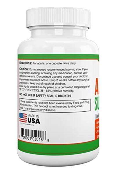 Appetite Suppressant 30 Capsules - S. African Hoodia and Green Tea Extract Control Appetite, Support Weight Loss, Increase Energy and Metabolism, Made in USA