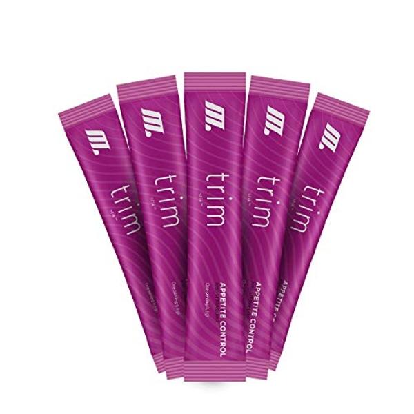 Trim Stik (Fat Burner) 5 Stik Sampler- The Keto Friend (No Carbs No Sugar) - w/Reusable Clear Straight Glass Straw 8.27”x 10mm w/Brush & Case- Perfect When You are Controlling Calo