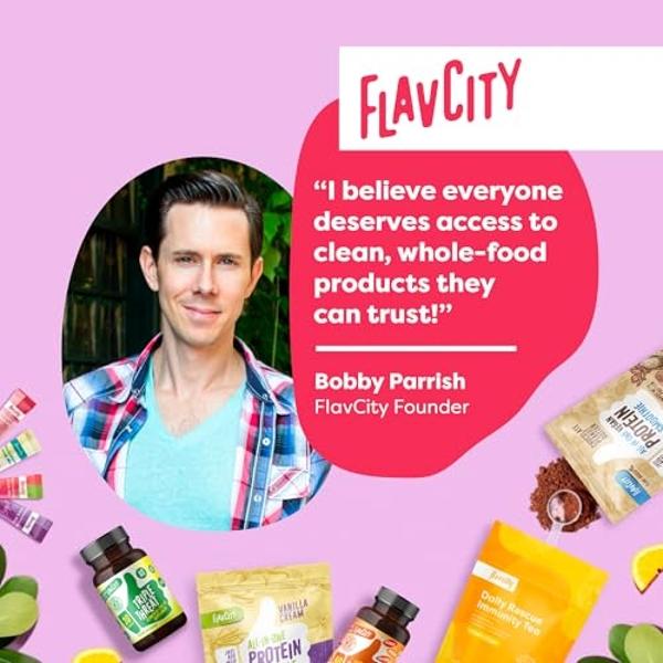 FlavCity Electrolytes Powder Packets - 28 Hydration Packets, Variety Pack - No Added Sugar - Hydration Powder with Real Fruit & Unrefined Sea Salt - Keto & Gluten-Free (28 Stick Pa