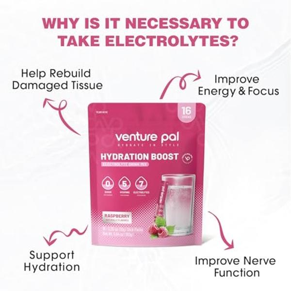 DripDrop Hydration Packets - Lemon Lime - Single Serve Electrolytes Powder Drink Mix - Non-GMO, Gluten Free, Vegan - 32 Sticks