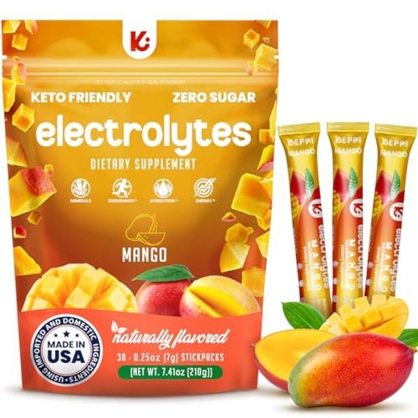 DripDrop Hydration Packets - Lemon Lime - Single Serve Electrolytes Powder Drink Mix - Non-GMO, Gluten Free, Vegan - 32 Sticks
