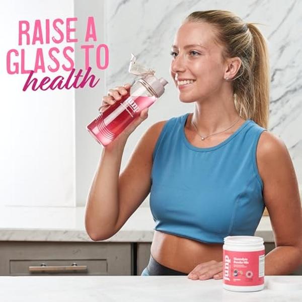 JUNP Electrolytes Powder No Sugar No Carbs - Dragonfruit Limeade Keto Electrolyte Drink Mix - Potassium & Salt Hydration Powder Electrolytes Zero Calorie Sugar Free Electrolyte Pow