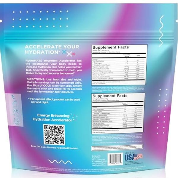 ProMix Nutrition Electrolytes Powder Packets - Sugar Free, Zero Calorie, Stevia Free, Fasting Friendly, Natural Himalayan Pink Salt - Lemon Lime - 30 Servings (Pack of 30)