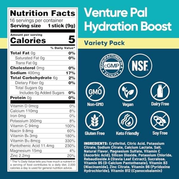 TRIORAL Rehydration Electrolyte Powder - WHO Hydration Supplement Salts Formula - Combat Dehydration from Workouts, Excessive Fluid Loss and Much More - 50 Drink Mix Packets