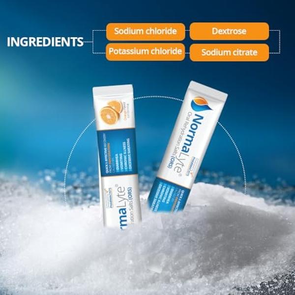 TRIORAL Rehydration Electrolyte Powder Packs - WHO New Hydration Supplement Salts Formula - Combat Dehydration from Workouts, Excessive Fluid Loss and Much More - 15 Drink Mix Pack
