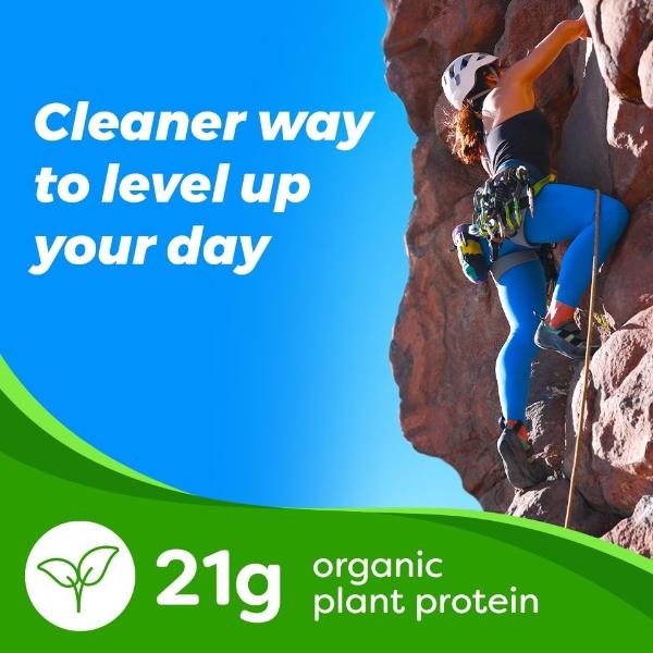 Orgain Organic Vegan Protein + 50 Superfoods Powder, Creamy Chocolate Fudge - 21g Plant Based Protein, 9g Prebiotic Fiber, No Lactose, Gluten Free, No Added Sugar, 2.02 lb (Packagi