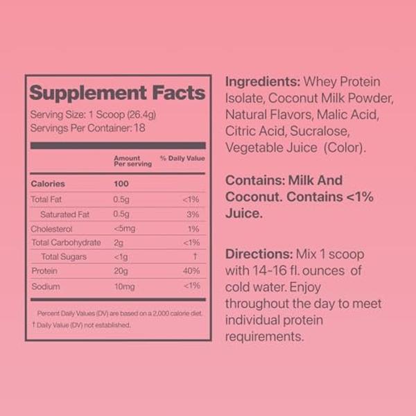 Quest Nutrition Vanilla Milkshake Protein Powder, 24g of Protein, 1g of Sugar, Low Carb, Gluten Free, 3 Pound, 43 servings